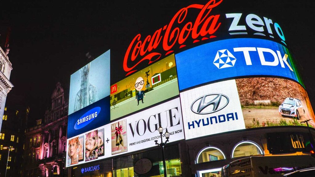 electronic billboards
