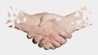 graphic of handshake