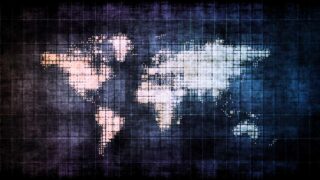 artistic earth map