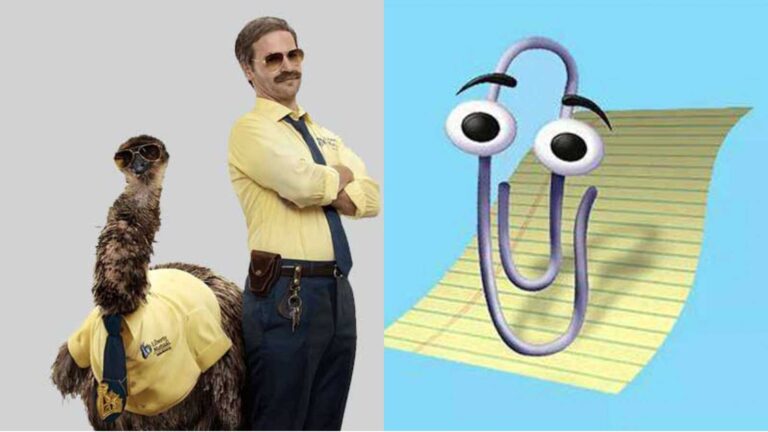 Liberty Mutual’s LiMu Emu & Doug and Microsoft’s Clippy!
