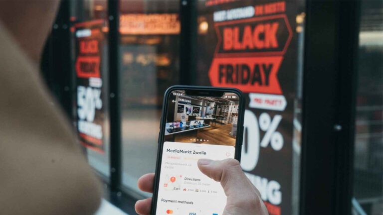 black friday store front