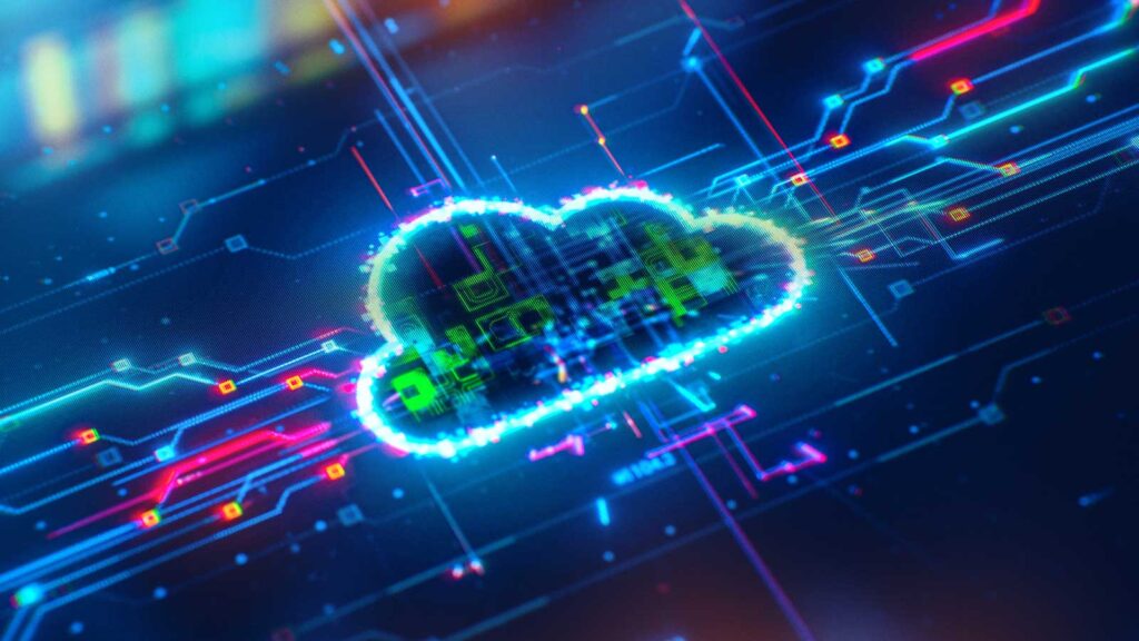 artistic digital cloud