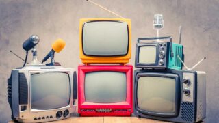 old tube televisions