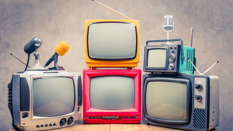 old tube televisions