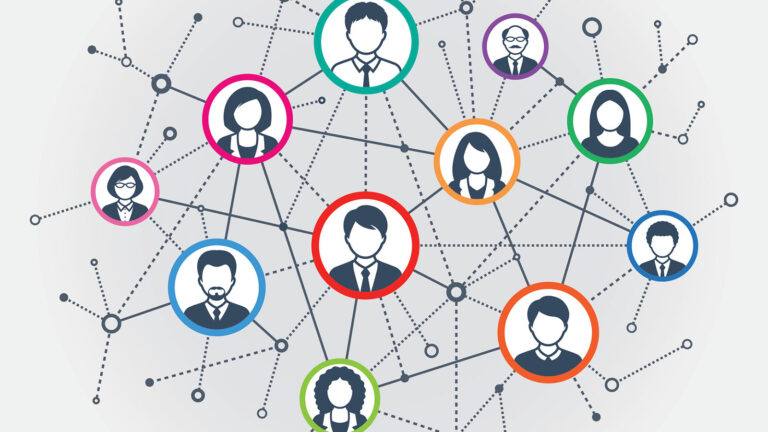 people as data points