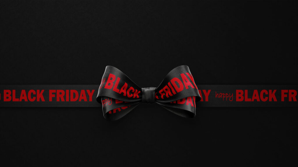 black friday ribbon