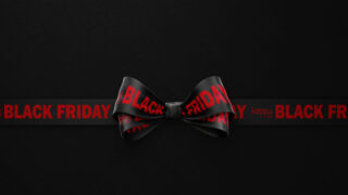 black friday ribbon