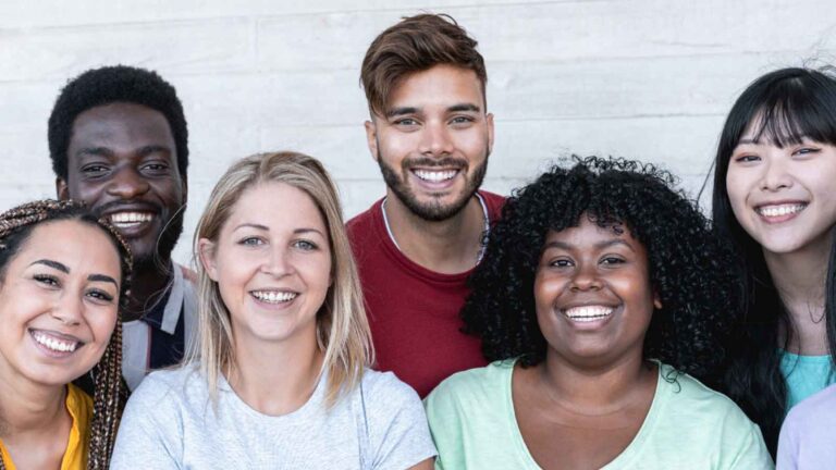 group of multicultural people