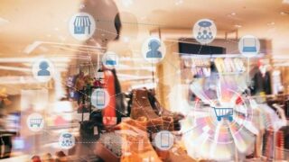 retail store with icons overlayed