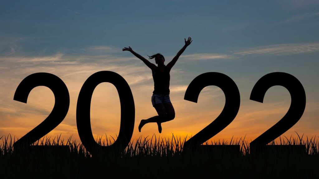 person jumping between 2022 numbers