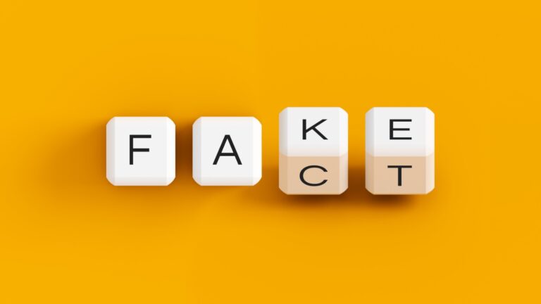 cubes reading from fake to fact