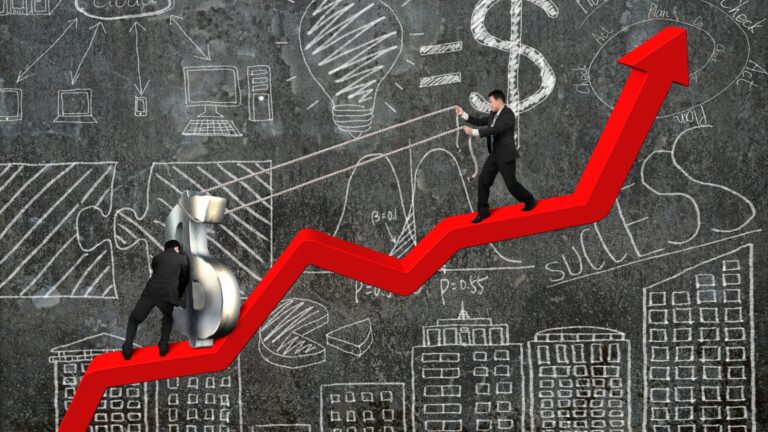 graphic of upward trending arrow