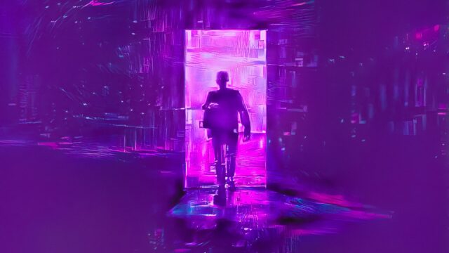 digitally rendered human ouline