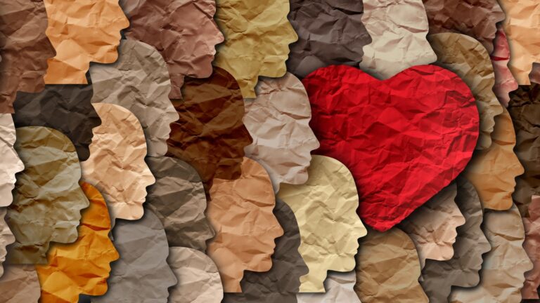 collage of diverse profiles
