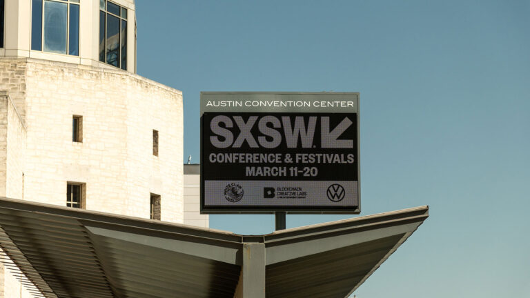 SXSW sign