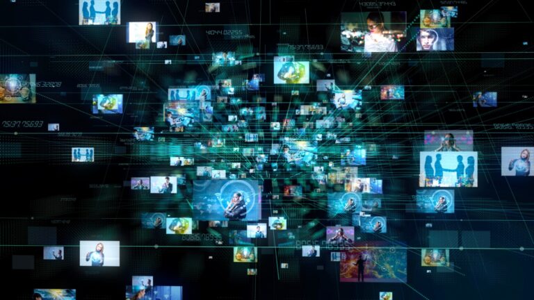 thousands of screens in space