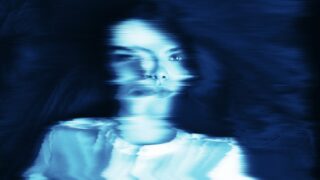 blurry woman