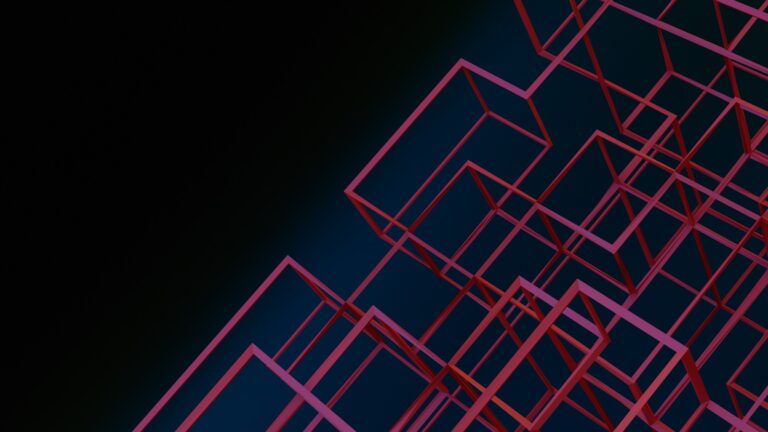 abstract maze graphic