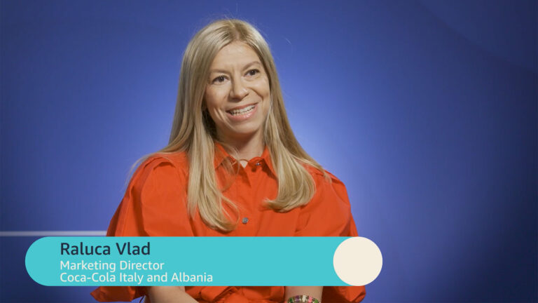 Raluca Vlad of Coca-Cola Italy youtube video