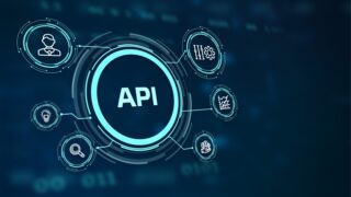 digital looking API org chart graphic