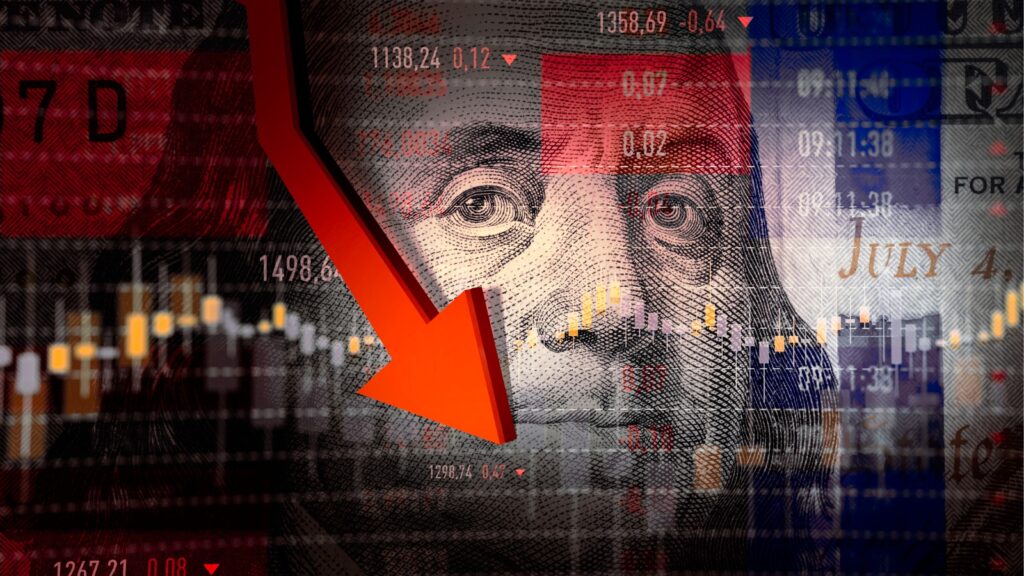 economy crash picture