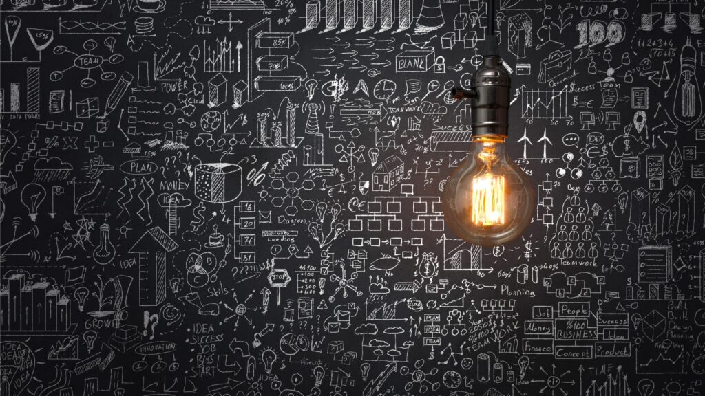 Business strategy concept stock photo