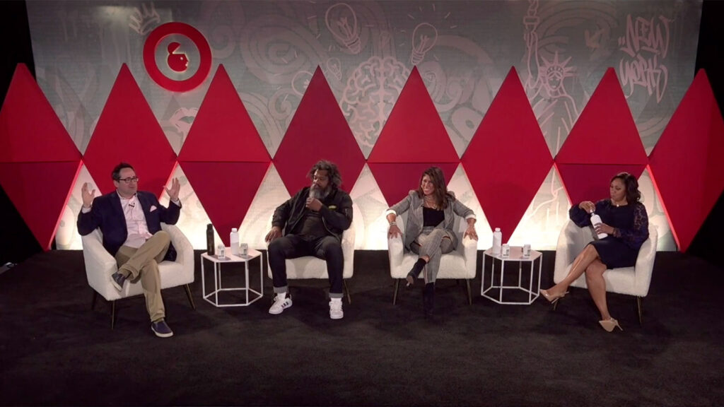 Photo from Audigent's panel at AWNewYork