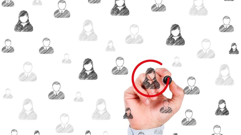 Customer Relationship Management and Leader Concepts on Whiteboard