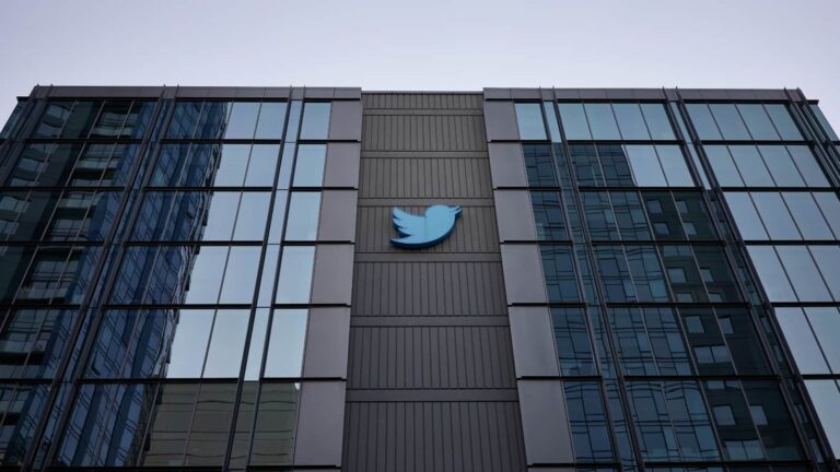 A photo of Twitter headquarters