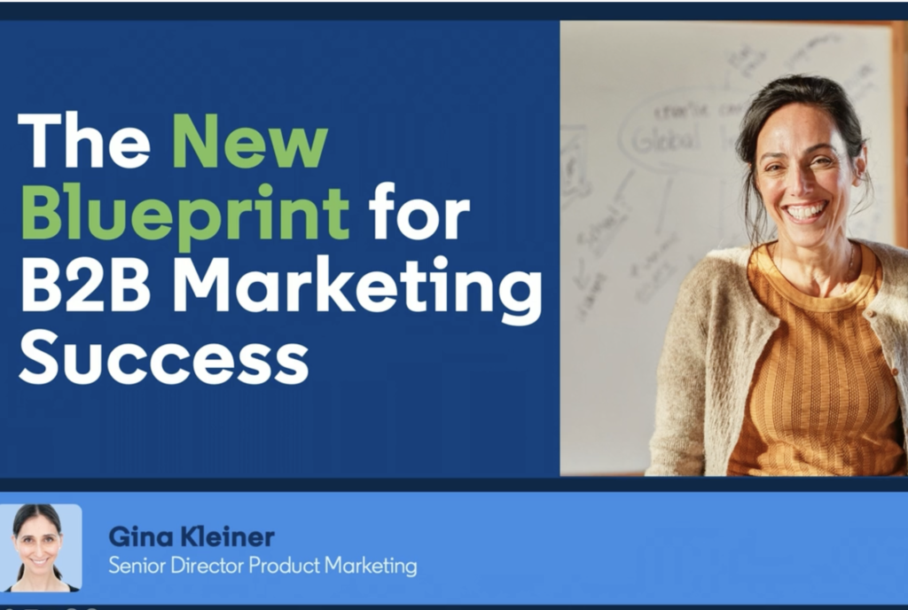The New Blueprint for B2B Marketing Success
