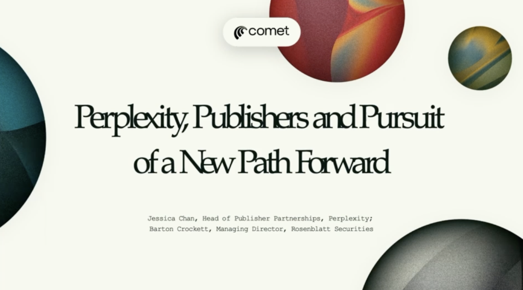 Perplexity, Publishers and Pursuit of a New Path Forward