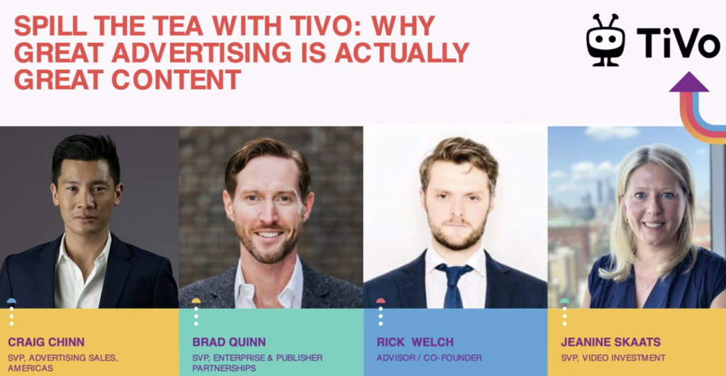 Spill the Tea with TiVo: Why Great Advertising Is Actually Great Content  