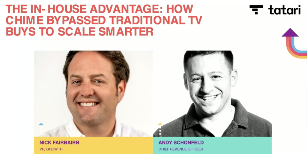 The In-House Advantage: How Chime Bypassed Traditional TV Buys to Scale Smarter