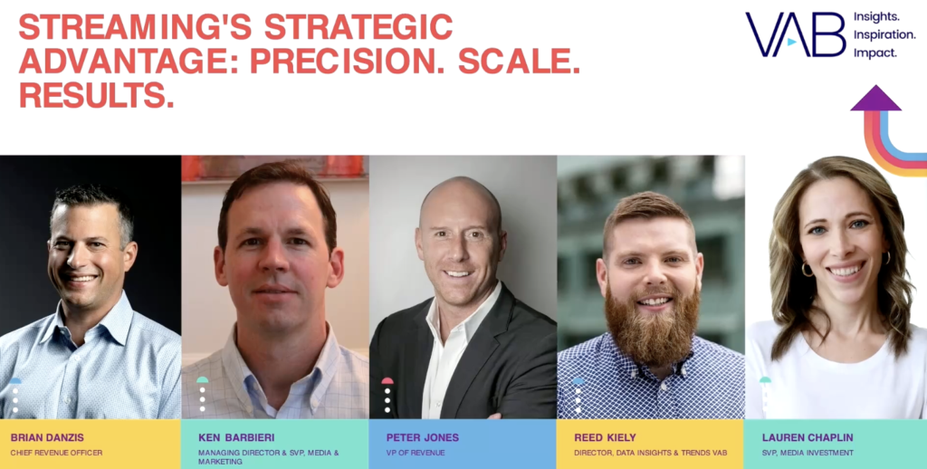 Streaming’s Strategic Advantage: Precision. Scale. Results.