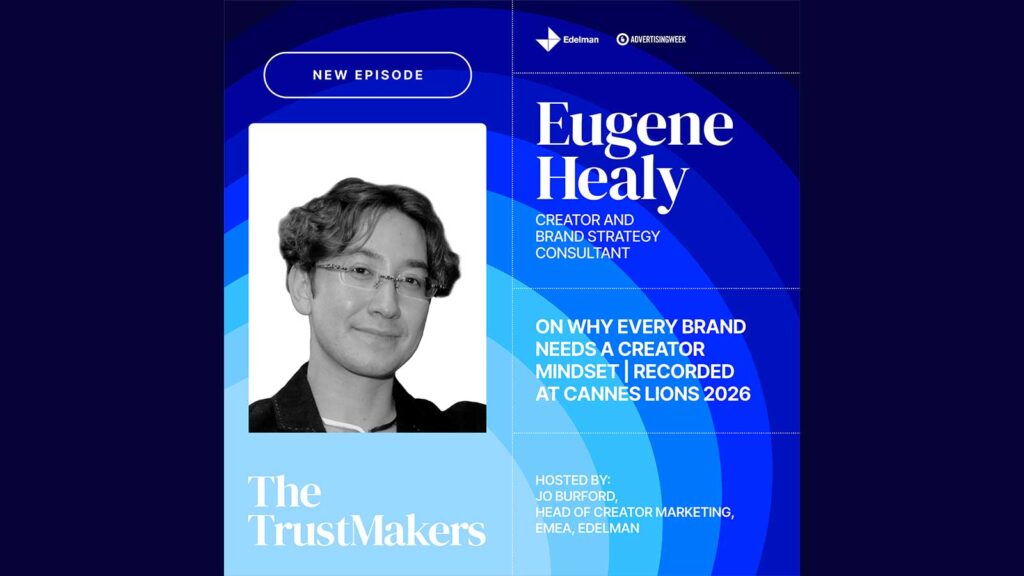 Cannes Lions 2026: Creator Eugene Healy on Why Every Brand Needs a Creator Mindset