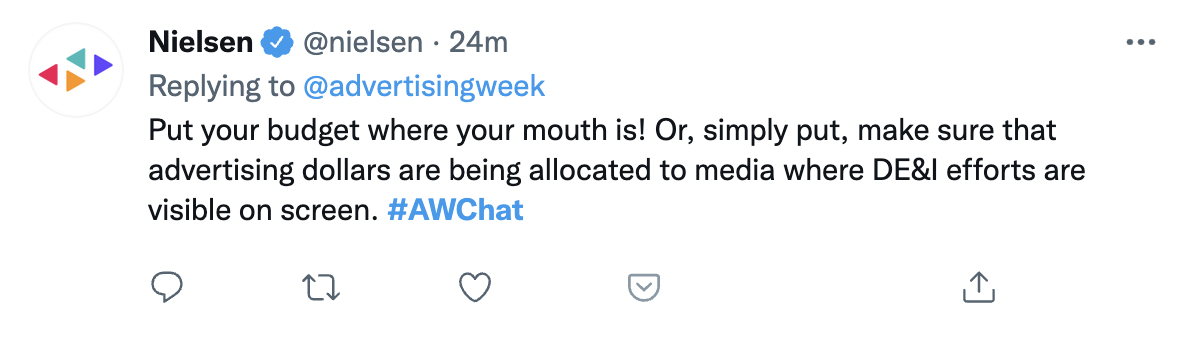 AWNewYork Twitter Chat series with Nielsen continues with part 2