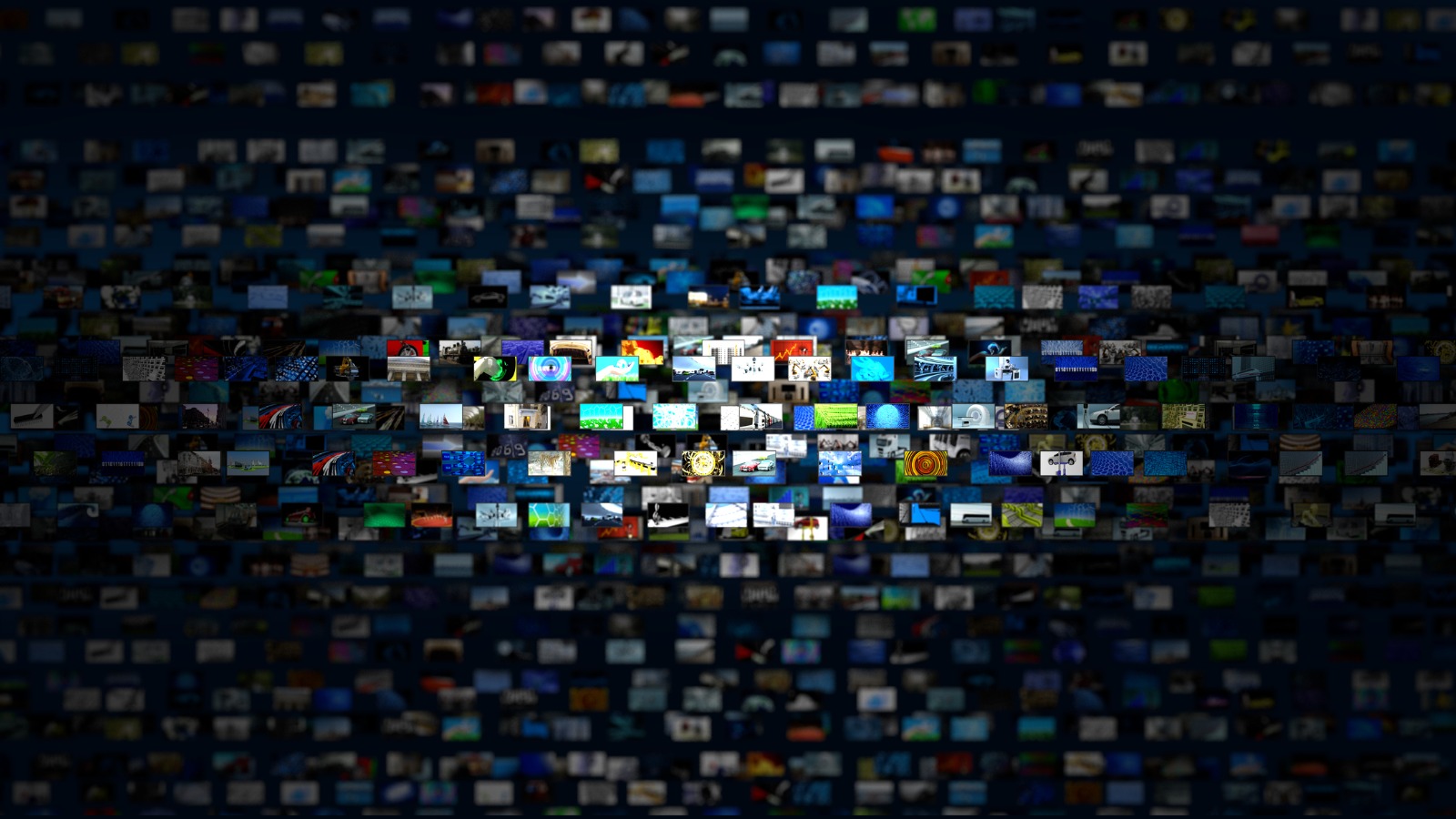 design-created-by-various-tv-screens-in-different-colors-picture-id466575768