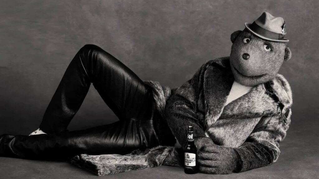 George The Bear Makes a Sophisticated Return to Hofmeister Beer