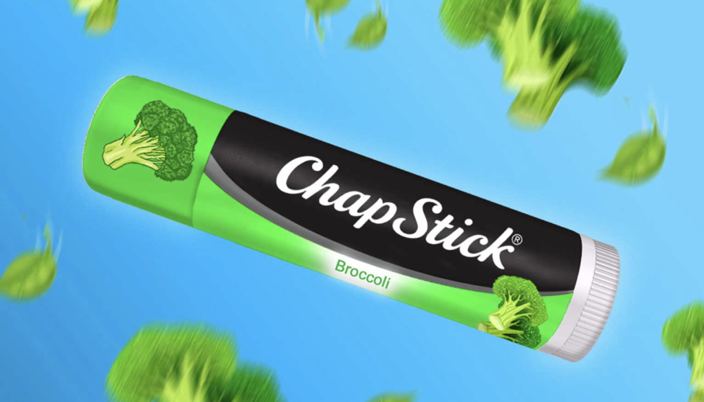 ChapStick Debuts New Flavor: Broccoli ChapStick!
