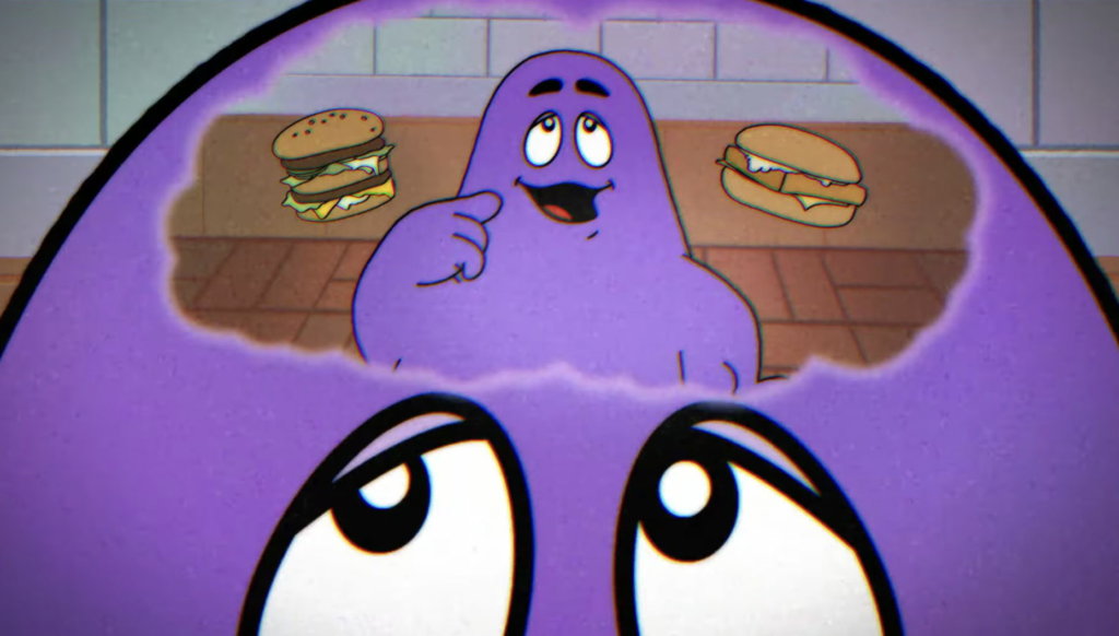Grimace’s Cameo in the McDonald’s Game Day Spot, + More Brand Mascot Super Bowl LVI Appearances