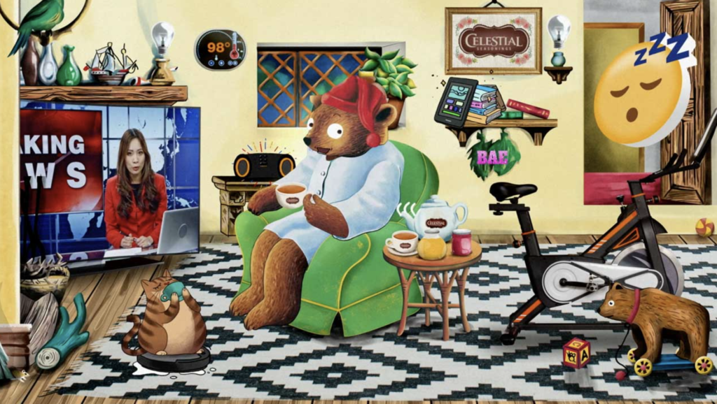 The Sleepytime Bear Wakes Up!
