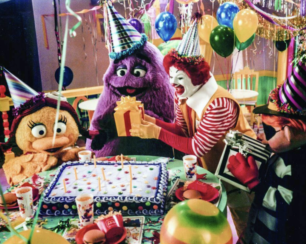 How Ronald McDonald Met Grimace