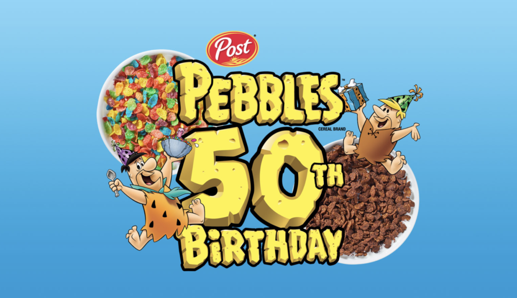 Happy 50th Birthday, PEBBLES Cereal!