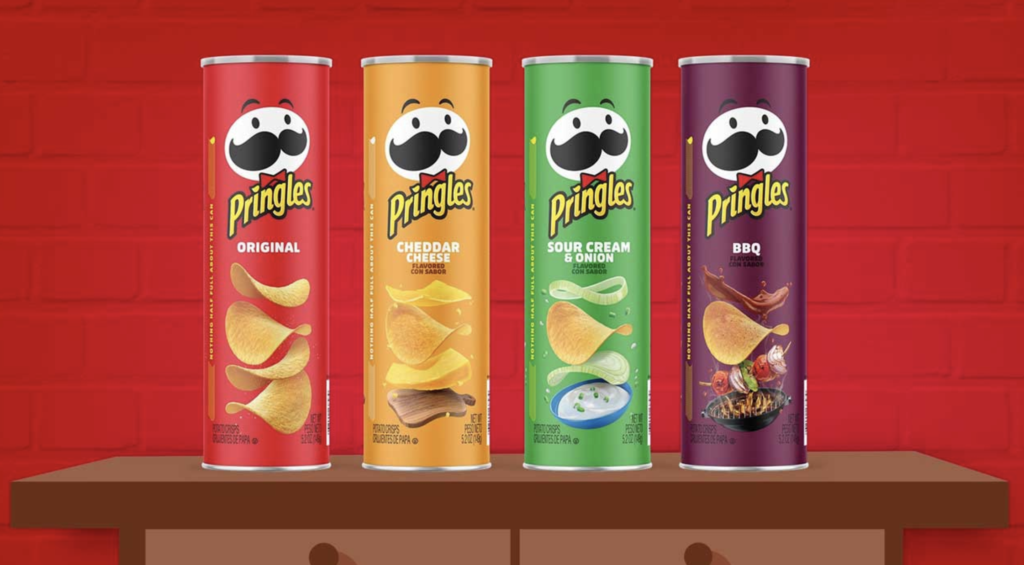 Pringles Debuts A New “Glow Up” Design For Mr. P