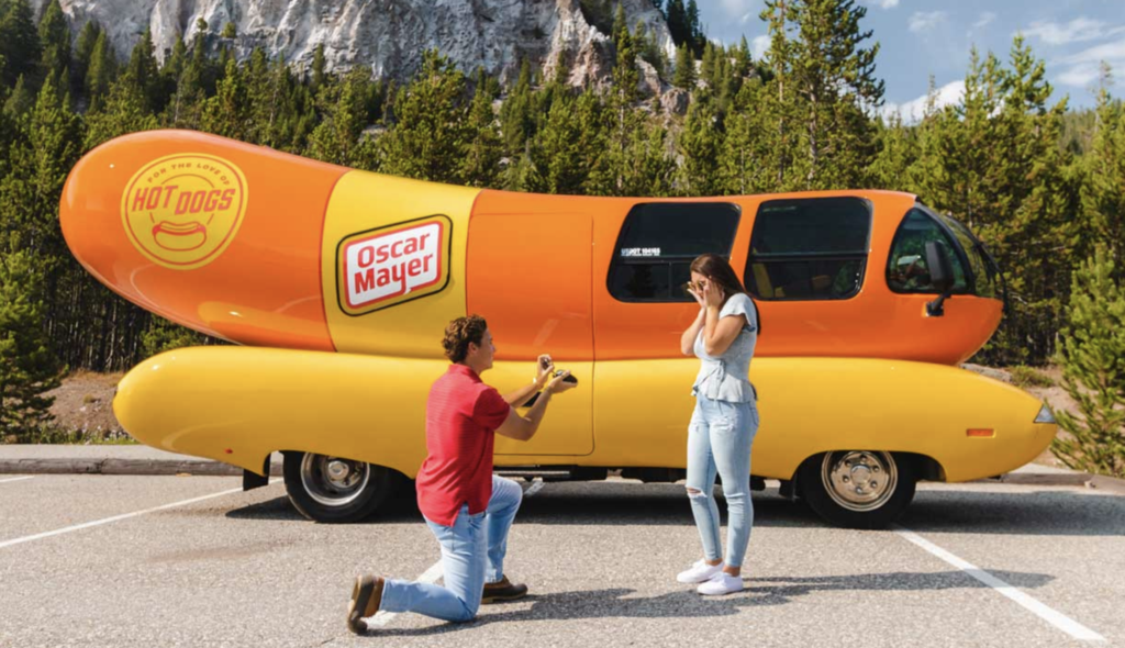 Reserve the Oscar Mayer Wienermobile for an Unforgettable Proposal in 2020