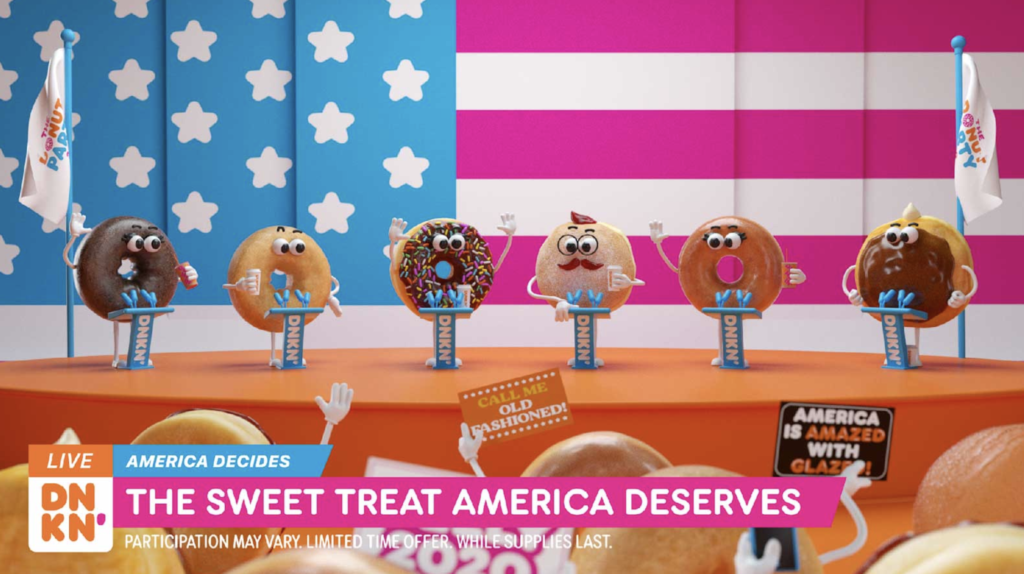 Dunkin’ Celebrates National Donut Day, Introduces ‘The Donut Party’ Election Candidates