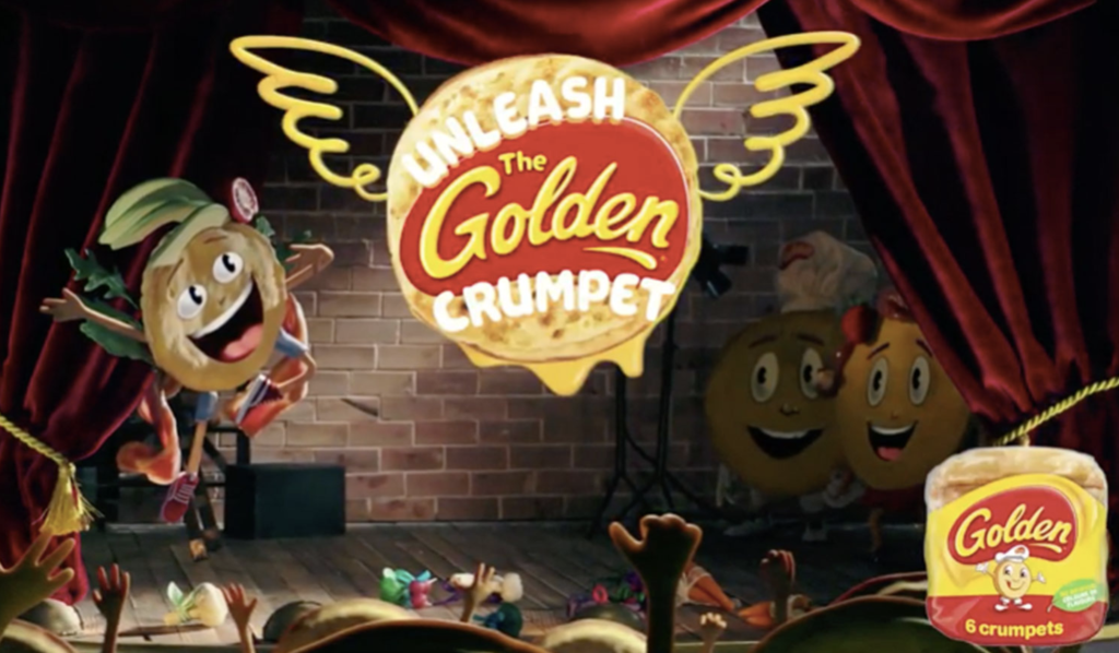 How a Curious Brand Mascot Helped Rebrand Golden Crumpets