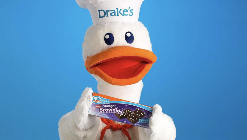 How Webster The Duck Became The Face of Drake’s Cakes