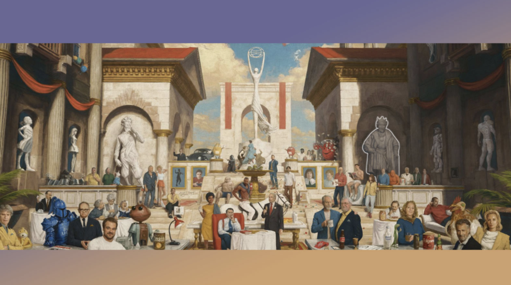 How Many Icons Can You Spot In The Clio Awards Digital Mural?