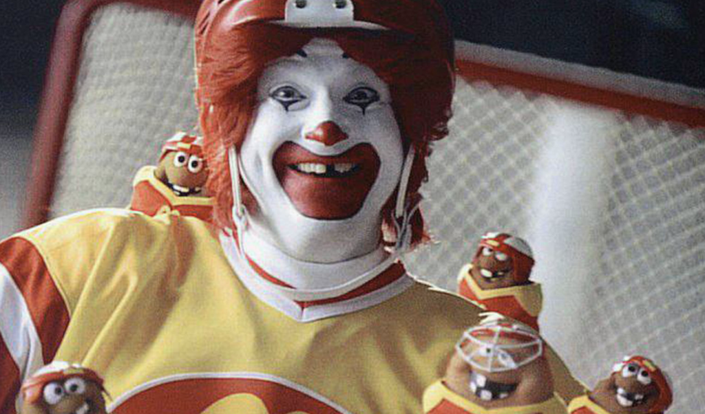 How to Play Ice Hockey with Ronald McDonald